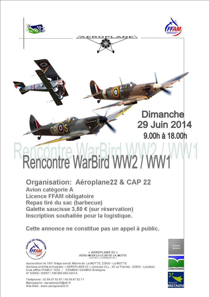 lettre_aeroplane_Warbirb_WW2